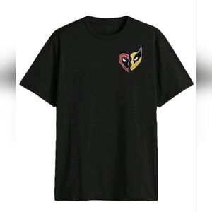 NWT Marvel Deadpool & Wolverine Med Black Graphic T-Shirt